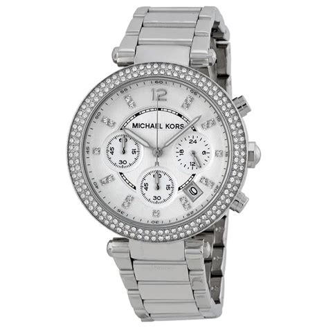 michael kors parker watch white|Michael Kors mk5353 ladies watch.